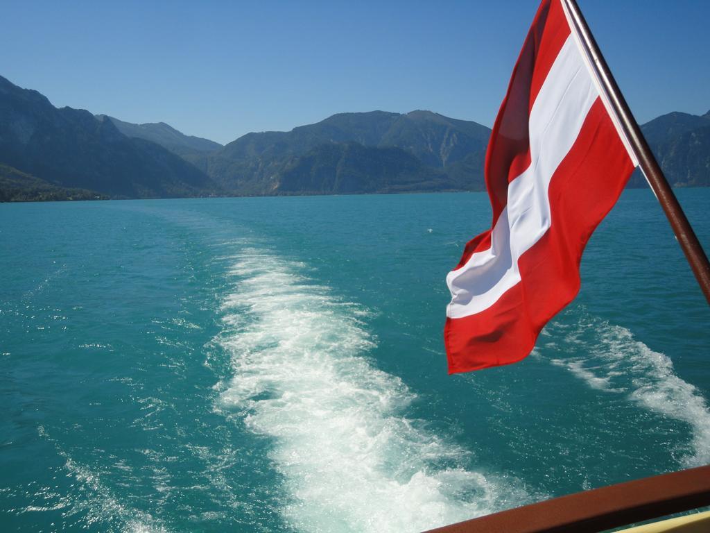Ferien Im Haus Helga In Steinbach Am Attersee Exterior foto