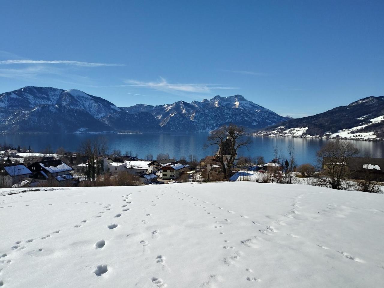 Ferien Im Haus Helga In Steinbach Am Attersee Exterior foto